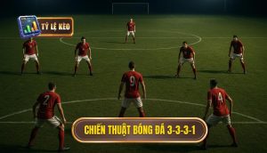 Chiến thuật bóng đá 3-3-3-1