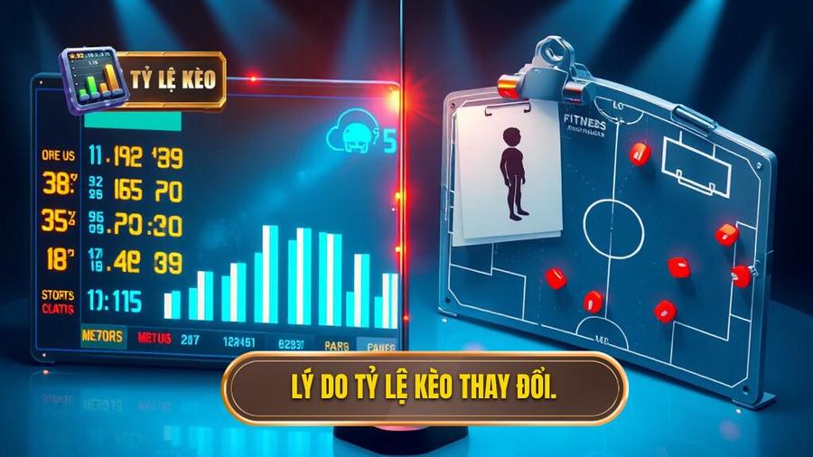 Lý do tỷ lệ kèo thay đổi.