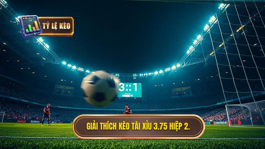 Kèo tài xỉu 3.75 hiệp 2: Phân tích chuyên sâu và chiến thuật bất bại cho bet thủ 1 Giải thích kèo tài xỉu 3.75 hiệp 2.
