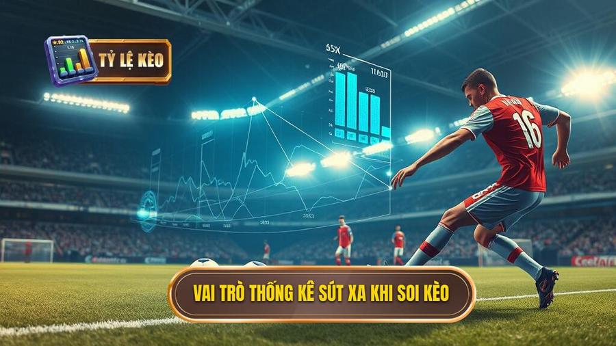Vai trò thống kê sút xa khi soi kèo