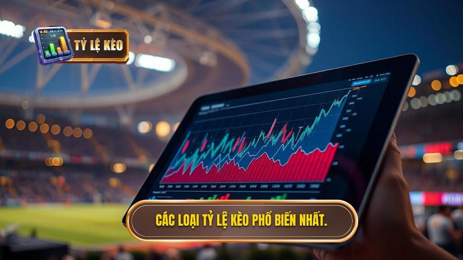 2. Các loại tỷ lệ kèo phổ biến nhất.