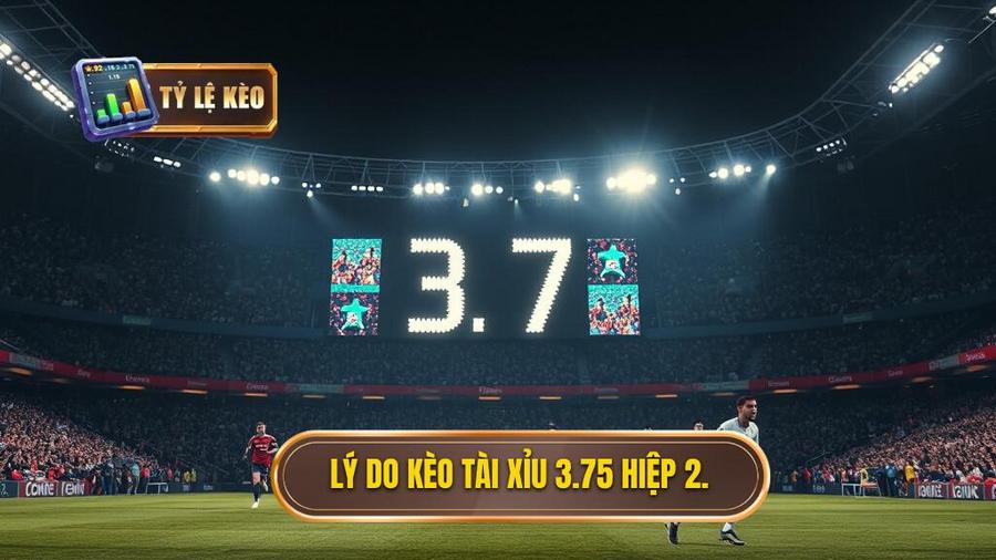 Kèo tài xỉu 3.75 hiệp 2: Phân tích chuyên sâu và chiến thuật bất bại cho bet thủ 2 Lý do kèo tài xỉu 3.75 hiệp 2.