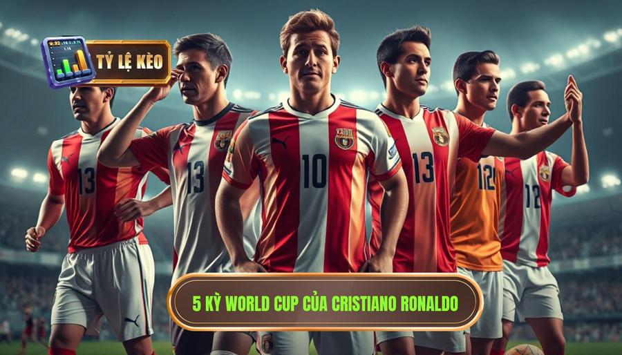 Thành tích của Ronaldo tại World Cup: Hành trình vĩ đại của một huyền thoại 1 Tổng quan hành trình 5 kỳ World Cup của Cristiano Ronaldo