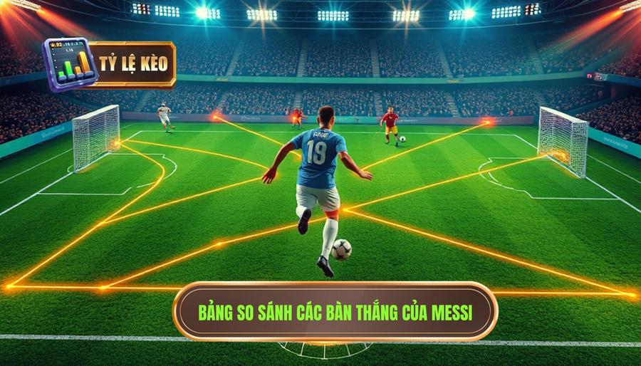 Những bàn thắng đẹp nhất của Messi: Hành trình của những siêu phẩm đi vào huyền thoại 3 Bảng so sánh các loại hình bàn thắng tiêu biểu của Messi